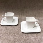 PD1206-SQUARE CUP WITH SAUCER