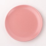 PD005Y-Plate（Matte color glaze)