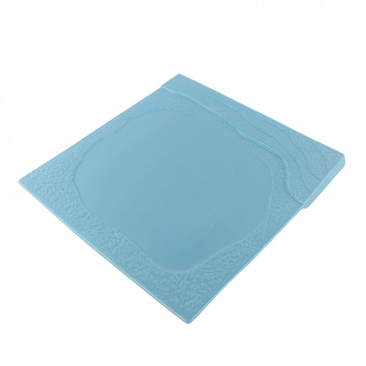 PD1630Y-Plate（Matte colored glaze） 