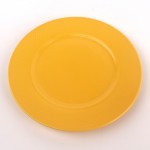 PD2454Y-Round plate（Matte colored glaze）