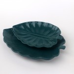 PD2653Y-Leaf plate（Matte colored glaze） 