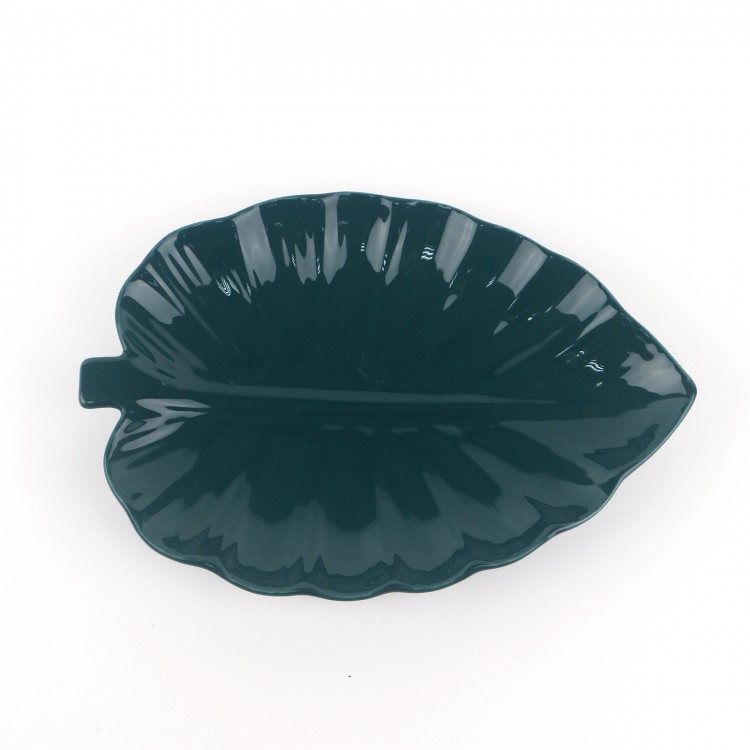 PD2653L-Leaf plate（Bright colored glaze） 
