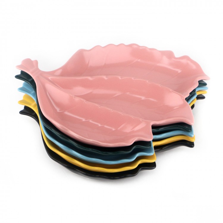 PD3005Y-Meat plate（Matte colored glaze） 