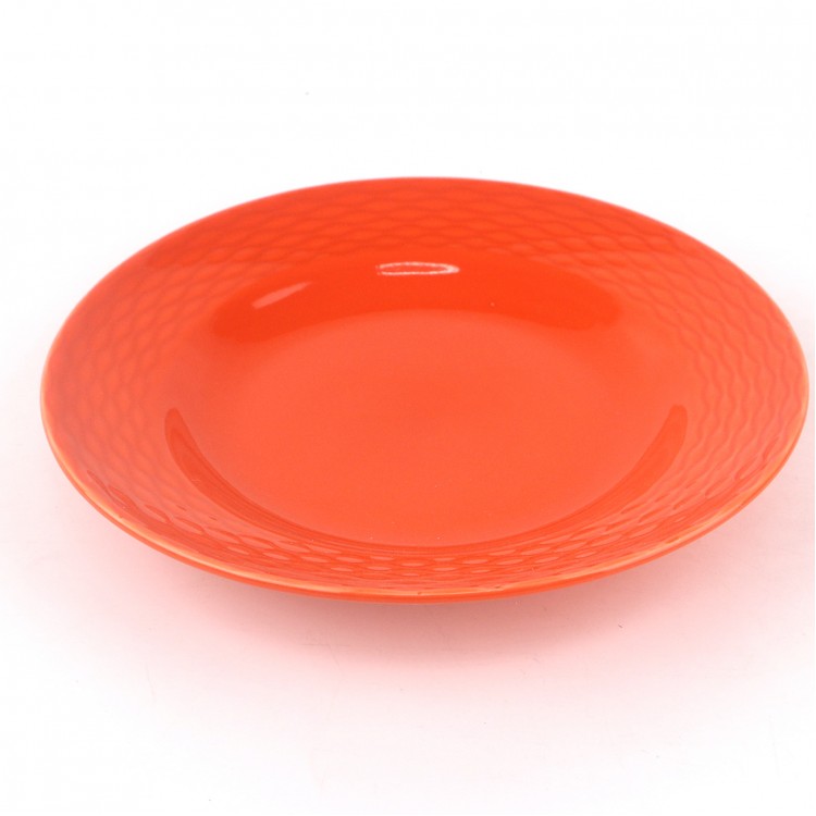 PD3311L-SOUP PLATE（Bright colored glaze） 